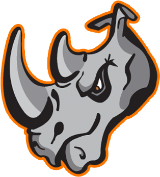 El Paso Rhinos - El Paso Rhinos Hockey (369x351), Png Download
