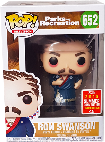 Parks & Recreation - Ron Swanson Pop (600x600), Png Download