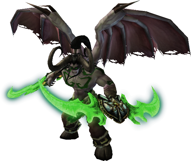 Illidan Stormrage - Иллидан Пнг (642x561), Png Download