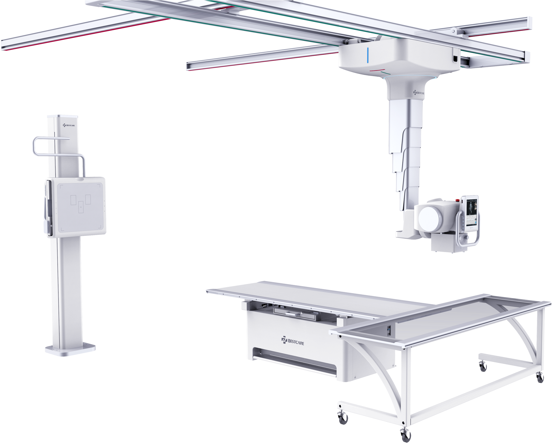 Idr6600 Is A Digital Radiography System Designed With - Table (2835x1530), Png Download