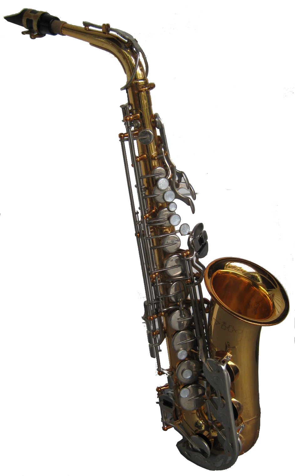 He Wanted To Write Songs And Play Music - Old Saxophone Png (942x1519), Png Download