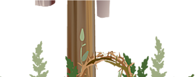 Easter Cross 2 58b73e675f9b5880804a0347 - Easter Cross (960x250), Png Download