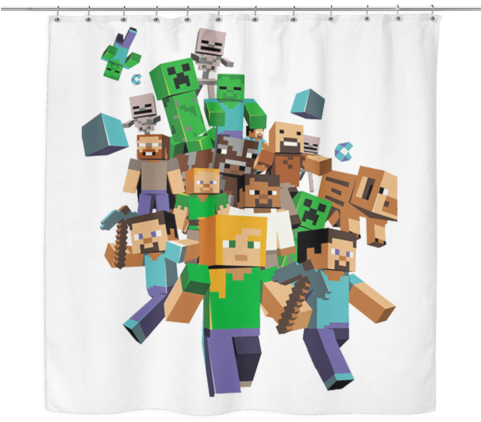 Buy It Now - Minecraft Wall Stickers Uk (480x480), Png Download