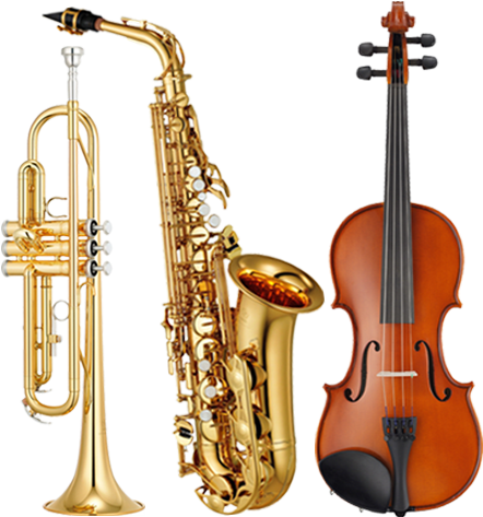 Band Instruments Png Png Library Library - Yamaha Yas-280 Student Alto Saxophone (450x483), Png Download