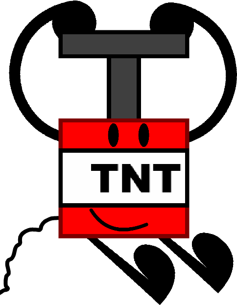 Tnt Bomb Png Download - Object Shows Tnt (484x623), Png Download