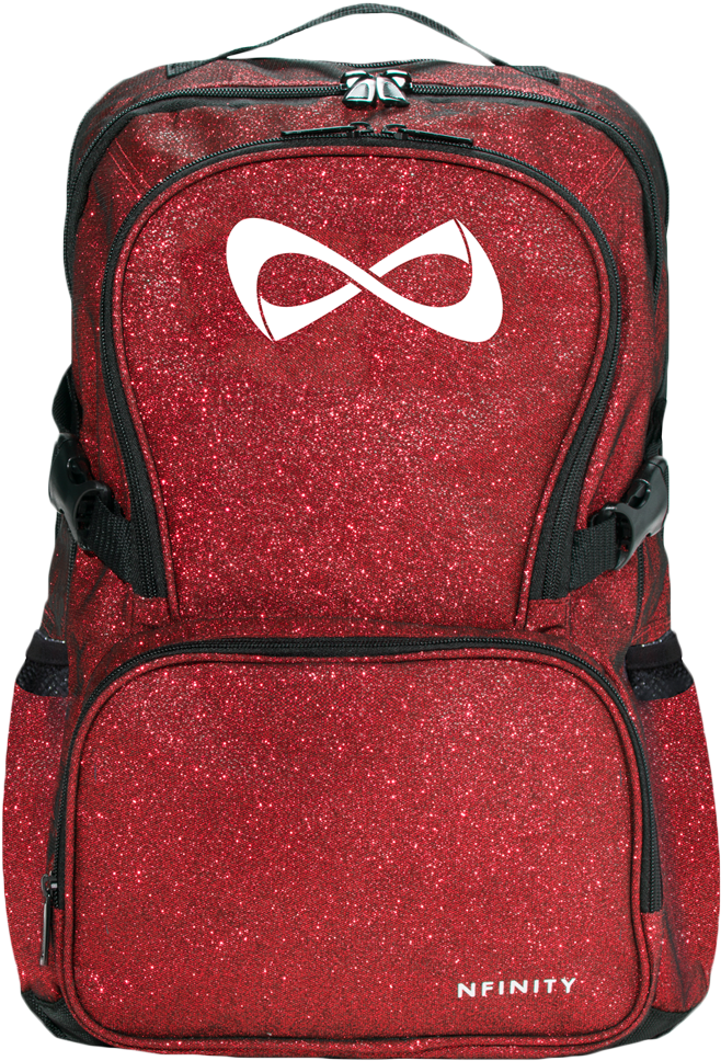 Red Sparkle - Nfinity Sparkle Backpack, Purple (750x1065), Png Download