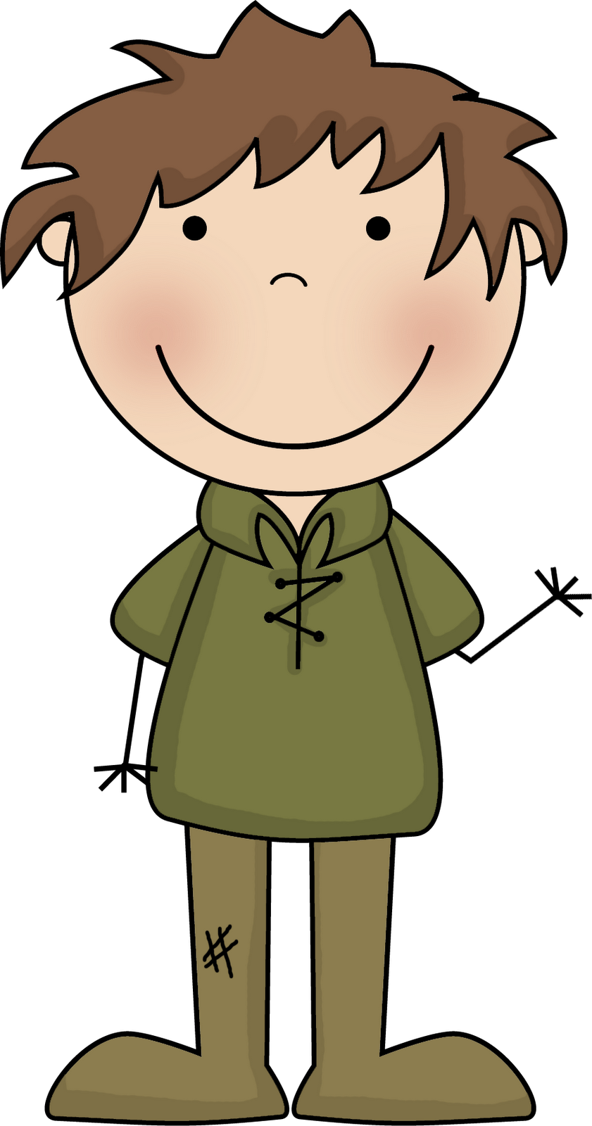 Jack And Jill Clipart - Jack And The Beanstalk Clipart (841x1600), Png Download