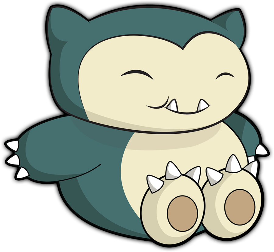Chibi Snorlax By Thirteenorangess On Deviantart - Memes De Pokemon Snorlax (900x826), Png Download