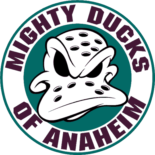 Mighty Ducks Alternate Logo - Old School Mighty Ducks Logo (545x545), Png Download
