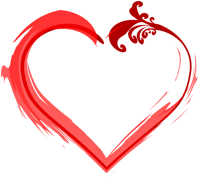Heart, Love, Sign, Red, Holiday, Postcard, Design - Love (640x640), Png Download