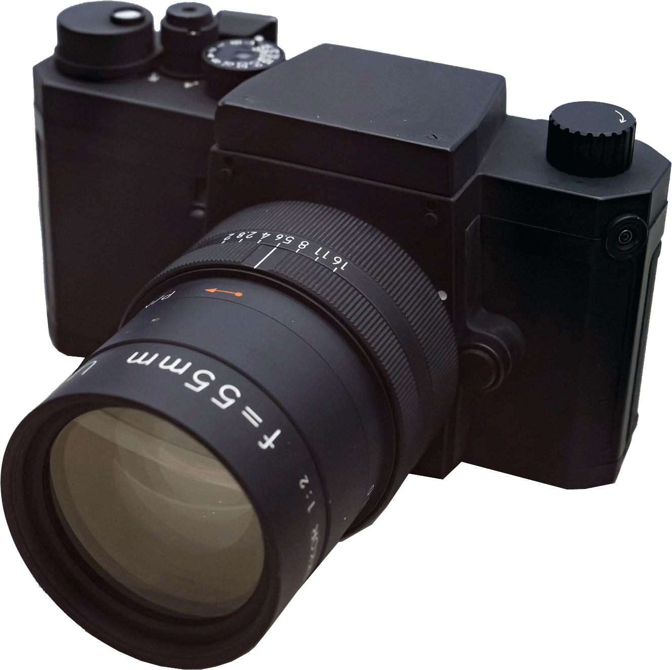 Nikon F Nasa Without Viewfinder - Camera Lens (1330x1325), Png Download
