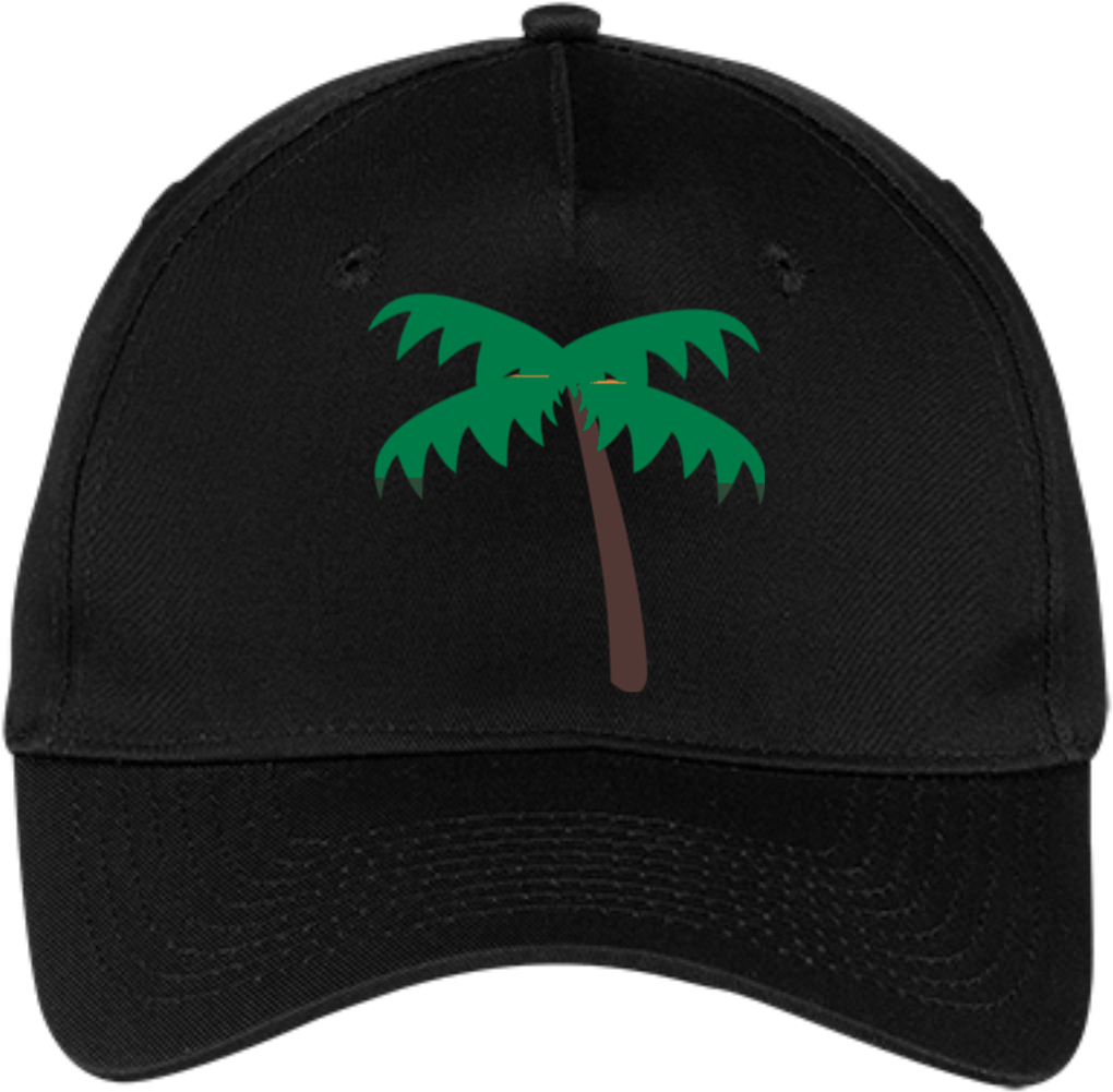 Palm Tree Emoji Cp86 Port & Co - Buff & Tough Baseball Cap (1024x1024), Png Download