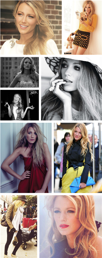 I Became Mildly Obsessed With Blake Lively During This - Blake Lively Glamour Magazine 2011 (417x1024), Png Download