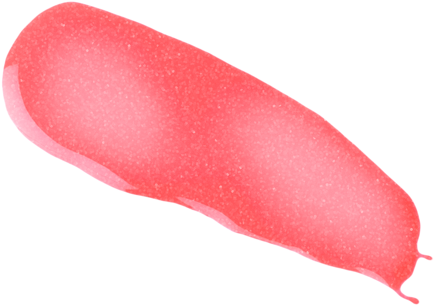Lip Gloss - Lip Gloss Swatch Png (900x641), Png Download