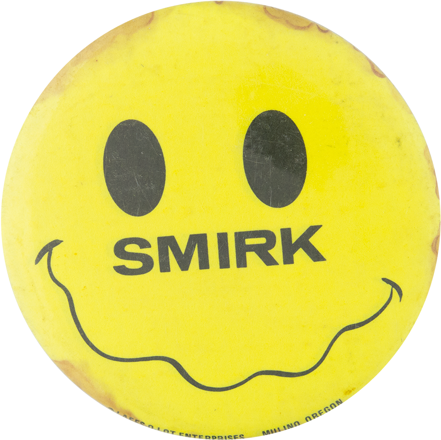 Smirk Smileys Button Museum - Acid House Mix 1988 1990 (1000x996), Png Download