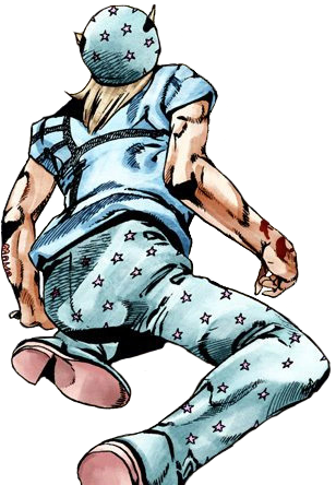 ○johnny Joestar○johnny's Ass○steel Ball Run○jojo's - Illustration (308x444), Png Download