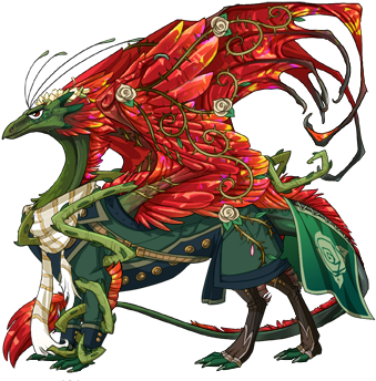 35141121 350 - Dragon Virgil Sanders Sides (350x350), Png Download