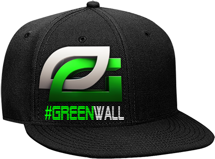 Snapback Flat Bill Hat - Optic Gaming Hat Png (450x450), Png Download
