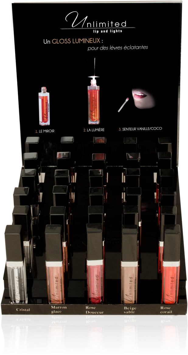 Presentoir-gloss - Cosmetics (1200x1200), Png Download