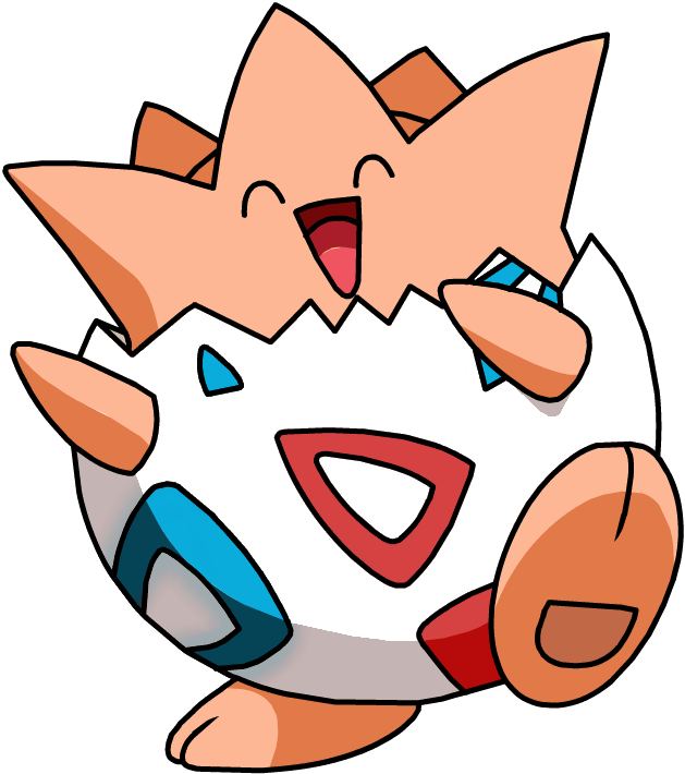 175 Togepi Os Shiny - Togepi Shiny (629x710), Png Download