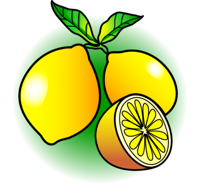 Image Lemon Food Clip Art Christart - Clip Art Of Lemon (400x379), Png Download