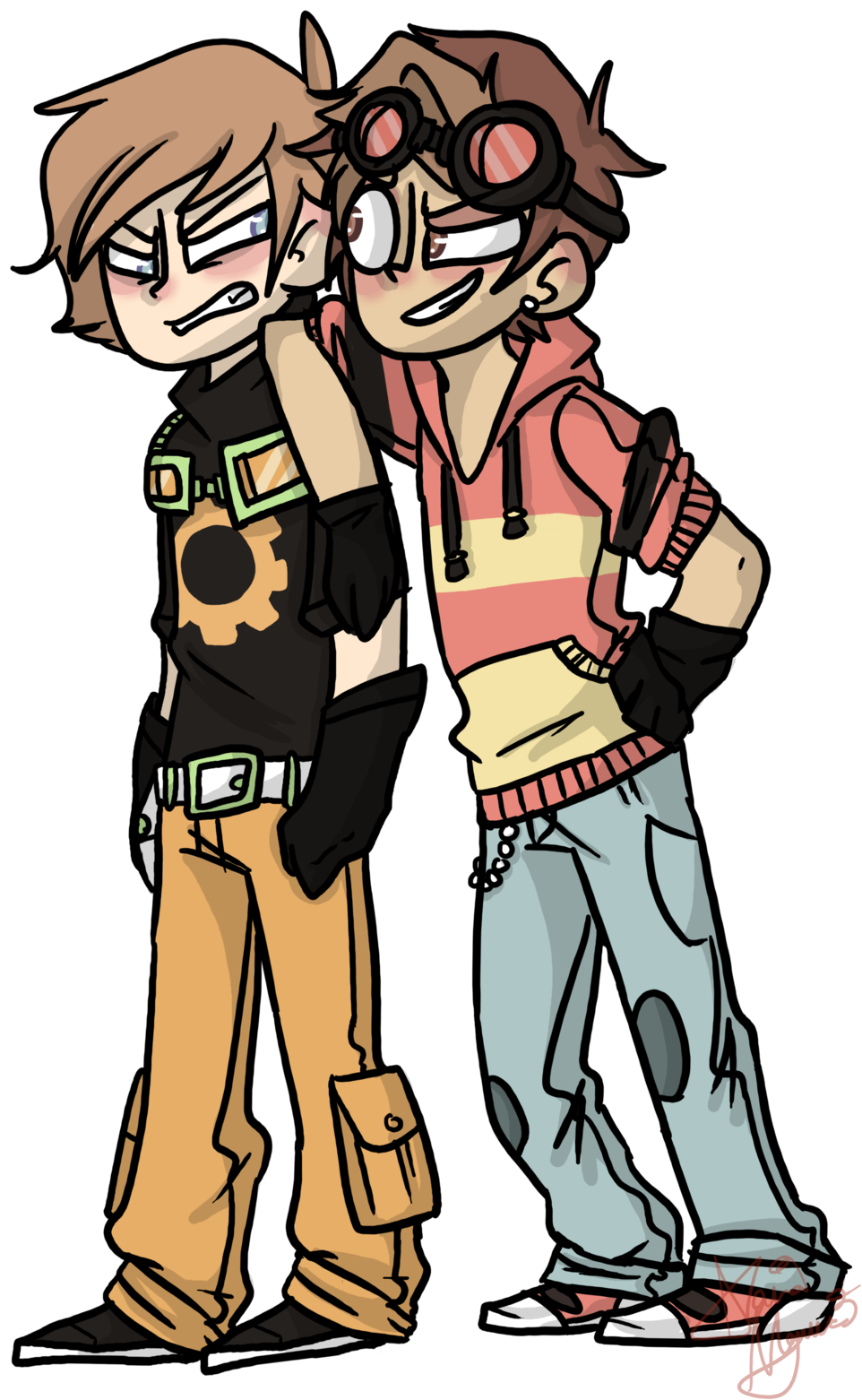 Adff Gear X Mark - Z Toon Adff Gear X Mark (1024x1607), Png Download