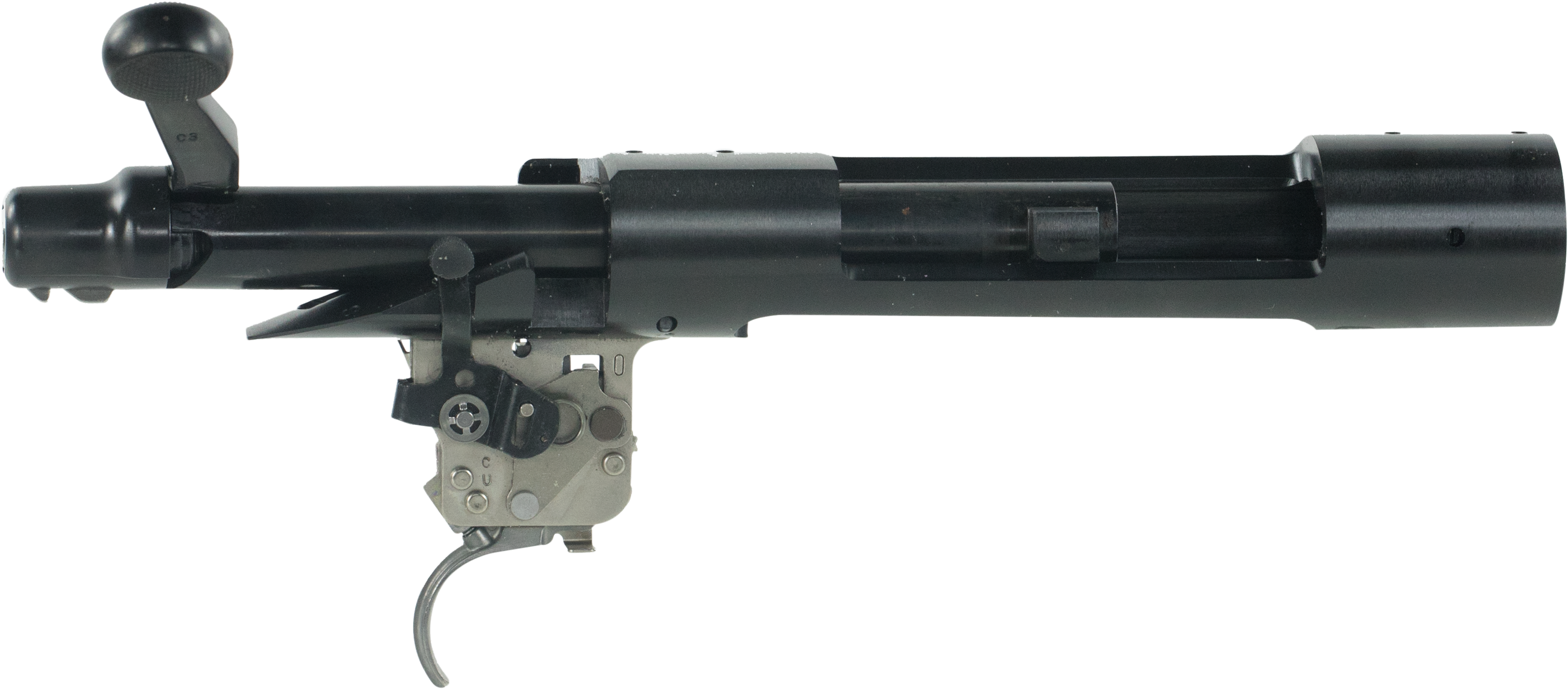 Remington 27557 700la Action Carbon Steel Long Bolt (3266x1452), Png Download