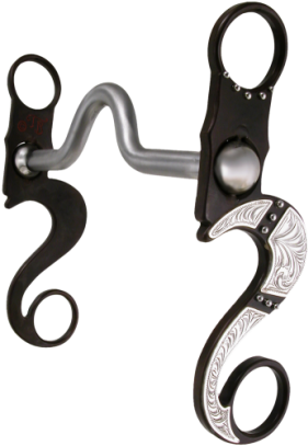 Eva Marie Medium Port Brown Silver Plates And Dots - Stencil (650x488), Png Download