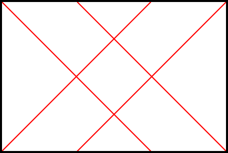The Rule States That These Important Details Will Be - Rule Of Thirds Diagonal (454x304), Png Download