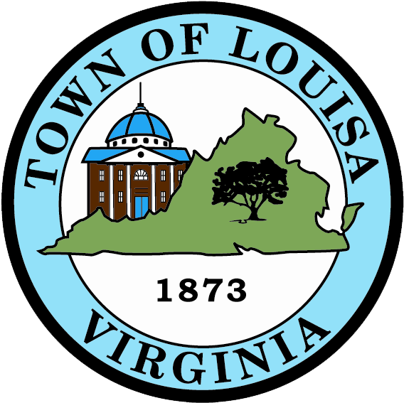 Town Of Louisa Creat - Burgos La Union Logo (591x607), Png Download