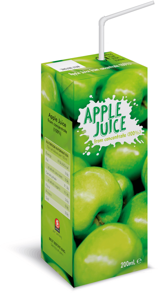 County Range Apple Juice 200ml - Apple (1200x1906), Png Download