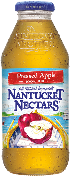 Natural Nantucket Nectars Pressed Apple Juice - Nantucket Nectars Pressed Apple (254x574), Png Download