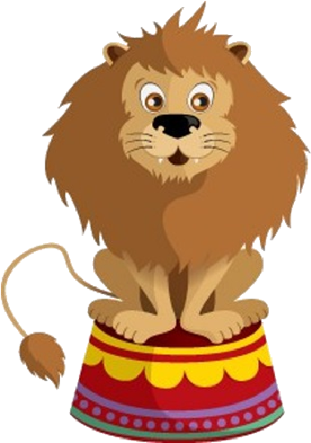 Svg Black And White Download Cartoon Clip Art Bay - Cartoon Images Of Circus Animals (500x500), Png Download