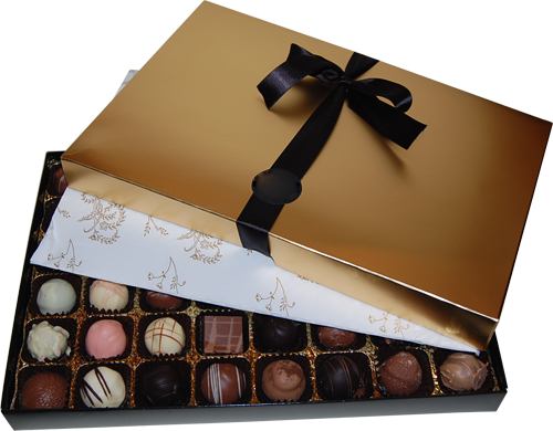 Box Of Chocolates - Chocolates Box Png (500x390), Png Download