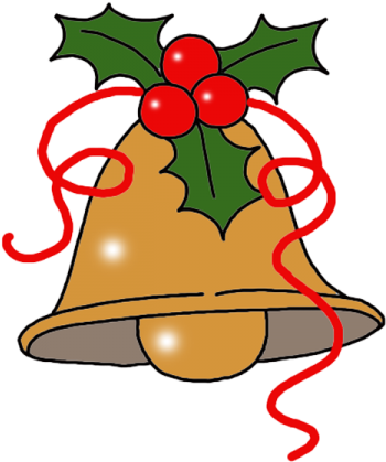Christmas Bell (450x450), Png Download