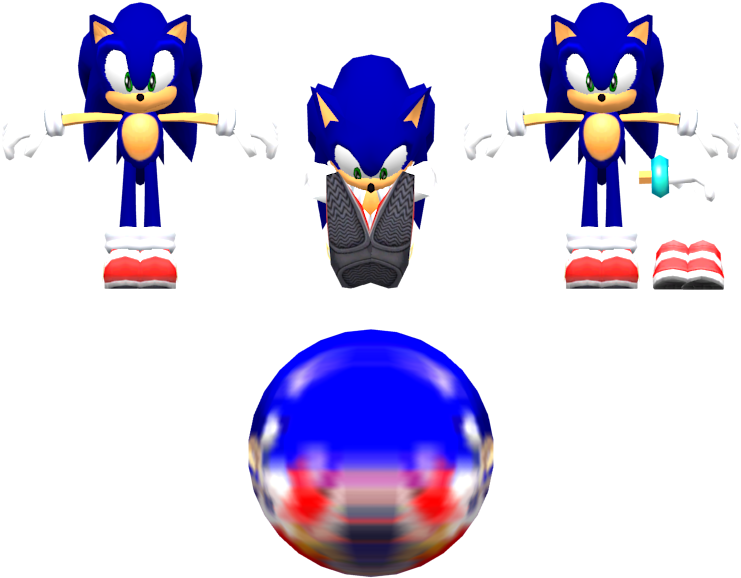 Download Zip Archive - Sonic The Hedgehog (750x650), Png Download