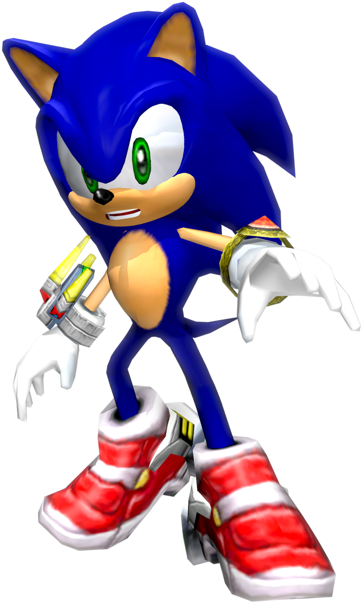 Rock On Twitter - Sonic Adventure 2 Model (1200x1200), Png Download