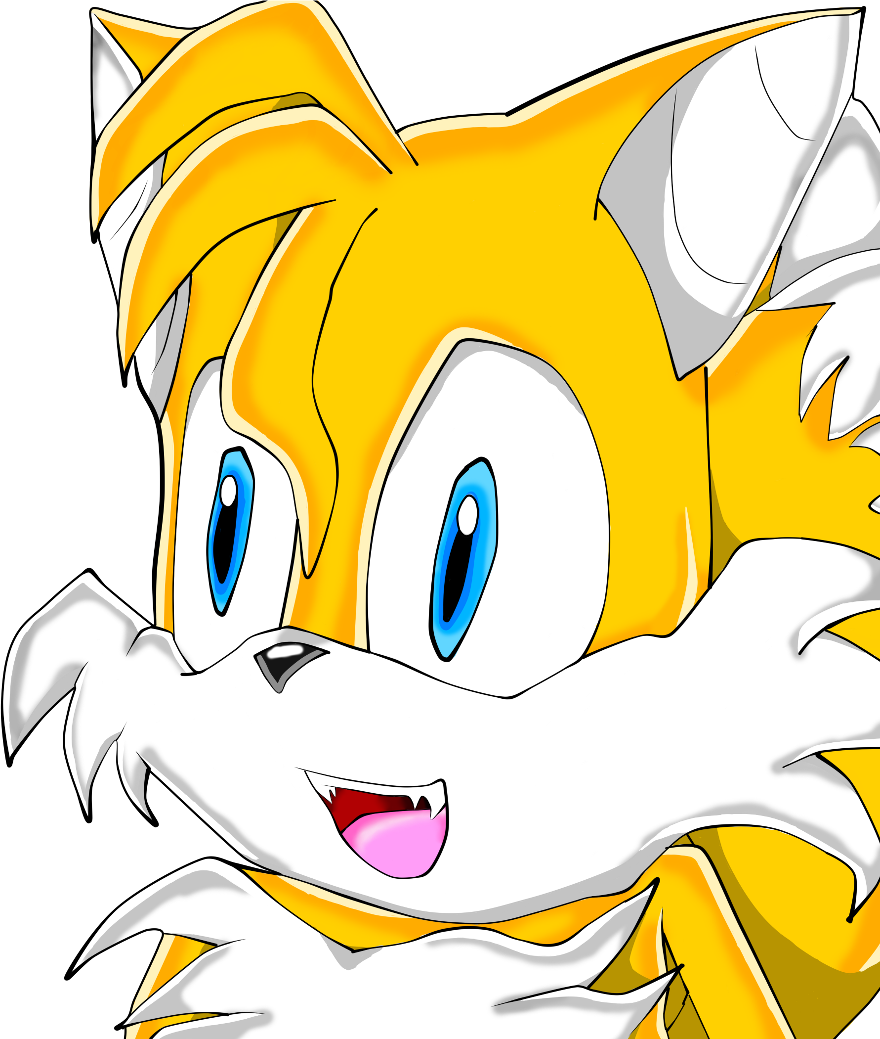 Tail Clipart Sonic Adventure - Tails (2100x2100), Png Download