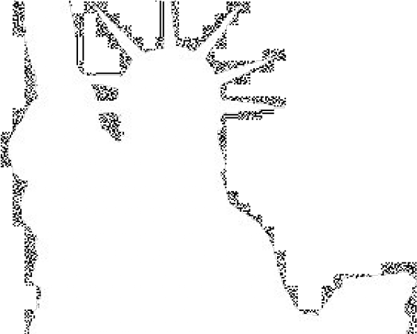 Statue Of Liberty Silhouette - Statue Of Liberty (640x480), Png Download