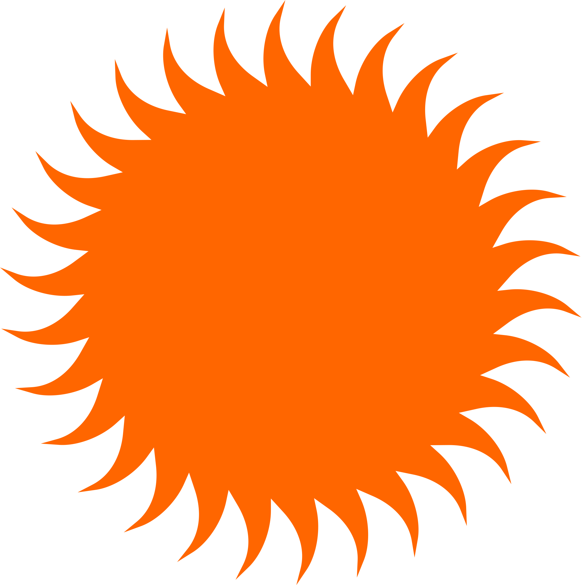 Orange Sun Photos Superepus News Vector Free Stock - Prize Draw (2000x2008), Png Download
