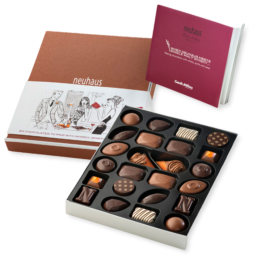 Sommelier - Neuhaus Chocolate Box (900x900), Png Download