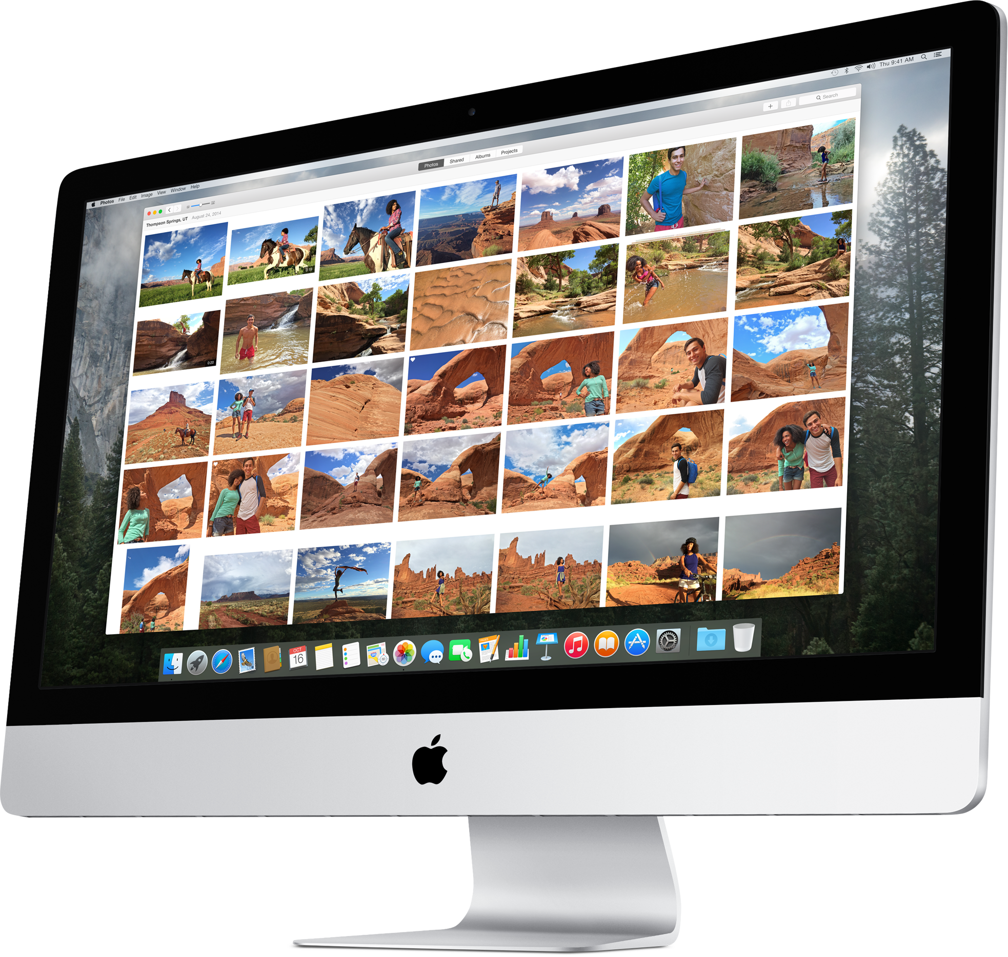 Imac Photos App (1966x1868), Png Download