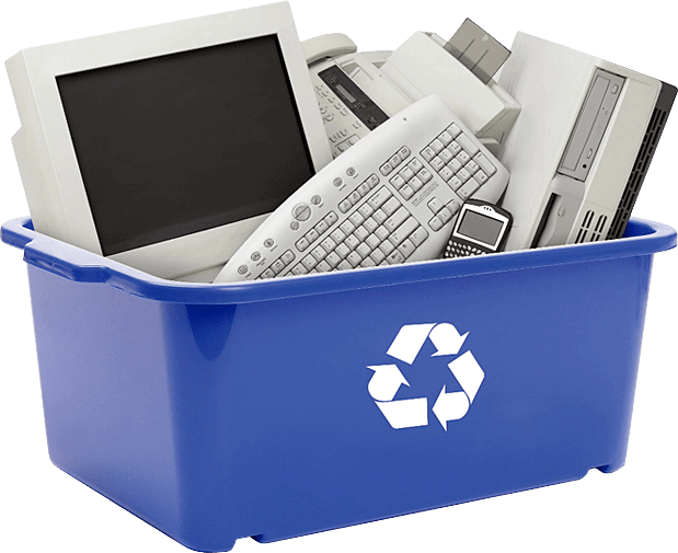 Recycling Electronics (619x505), Png Download
