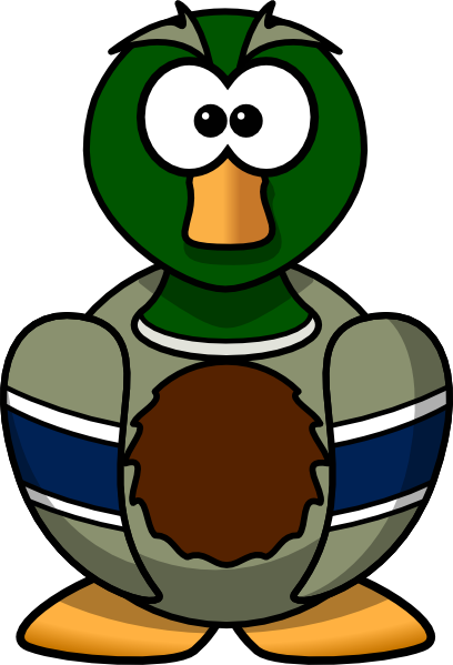 Wood Duck Clipart Clipart Panda Free Clipart Images - Cartoon Mallard (408x599), Png Download