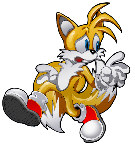 Tails From Sonic Adventure By Joel Sousa - Tails (562x595), Png Download