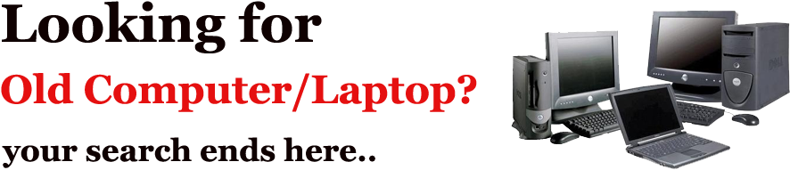 Old Laptop And Desktop Sales & Purchase - Lucknow (965x241), Png Download