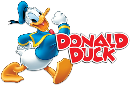 Donald Duck Clipart - Disney Donald Duck Logo (444x281), Png Download