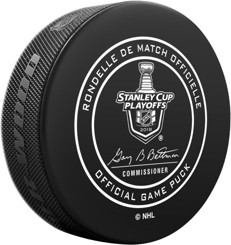 2018 Washington Capitals Stanley Cup Playoffs Official - Stanley Cup 2018 Final Puck (850x850), Png Download