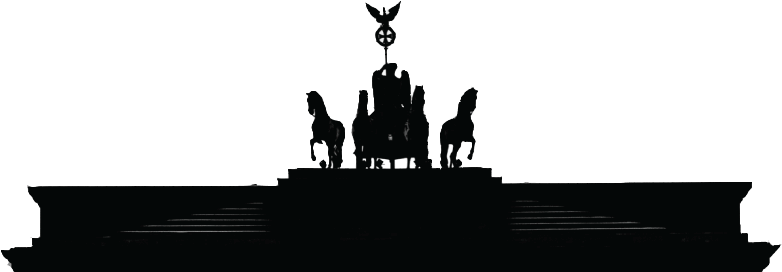 Brandenburg Gate (1500x546), Png Download