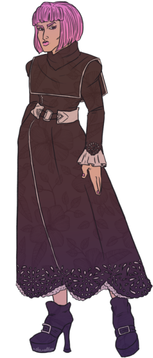 A Hp For @jjba Art Discord's Theme Of The Week Finally - Gown (380x750), Png Download